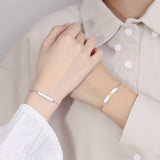 Bracelet Couple Lune et Soleil Argent 925 – Feng Shui - Biloria