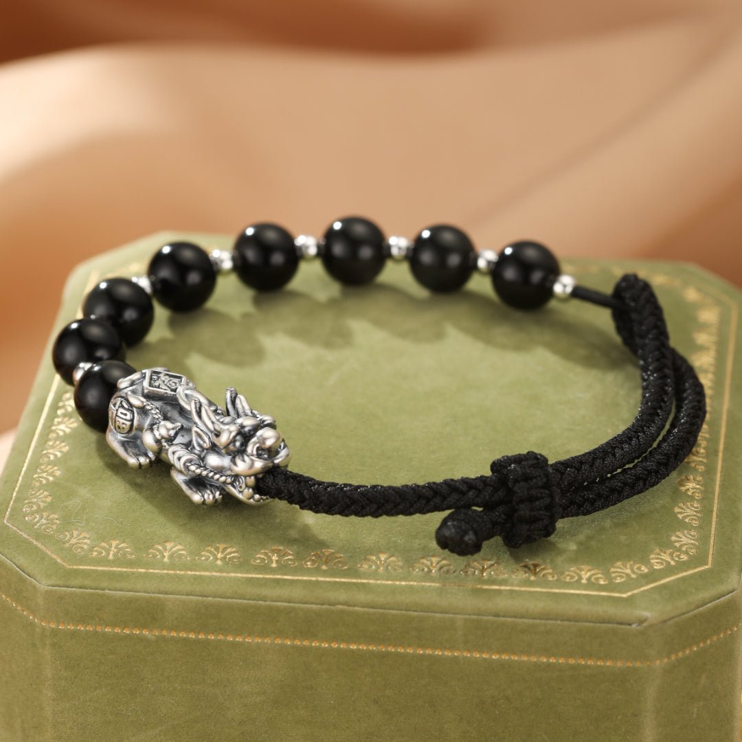 Bracelet Couple Pi Xiu - Union Sacrée en Fil Rouge - Biloria