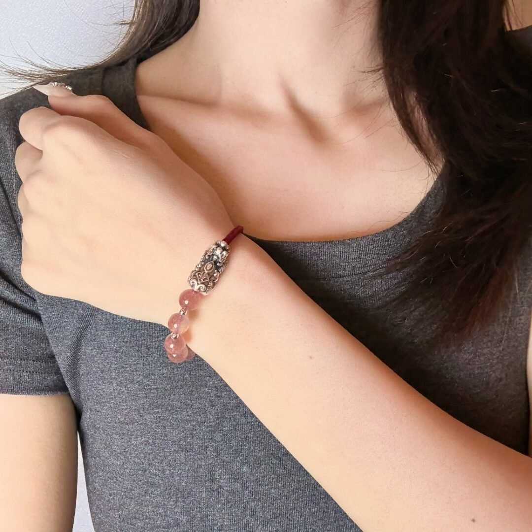 Bracelet Couple Pi Xiu - Union Sacrée en Fil Rouge - Biloria