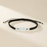 Bracelet Couple Pierre de Lune Labradorite Prospérité Argent - Biloria