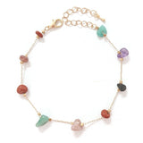Bracelet de Cheville Agate – Un Cadeau Coloré pour la Joie - Biloria