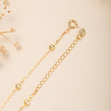 Bracelet de cheville Jade donut – Harmonie Feng Shui - Biloria