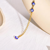 Bracelet de Cheville Mauvais Œil et Khamsa Protecteur - Biloria