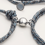 Bracelet de Couple Personnalisé Prénom – Lien Éternel - Biloria