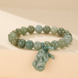 Bracelet en Jade avec Pi Xiu pour Attirer Richesse et Succès - Biloria