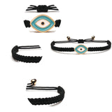 Bracelet Fil Rouge avec Mauvais Œil Protecteur - Biloria