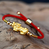 Bracelet Fil Rouge Pi Xiu Protection Succès - Biloria