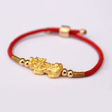 Bracelet Fil Rouge Pi Xiu Protection Succès - Biloria