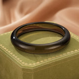 Bracelet Jonc Obsidienne Noire Puissance - Biloria