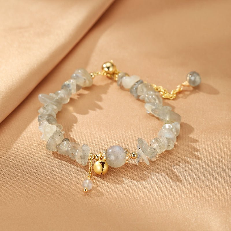 Bracelet Labradorite Ajustable – Protection et Intuition - Biloria