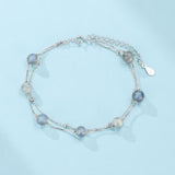Bracelet Labradorite et Argent 925 – Bijou Fait Main Protection - Biloria