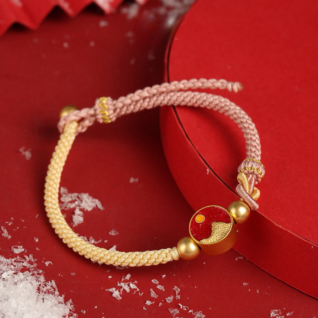 Bracelet Lune et Soleil pour Couple – Symbole d'Union - Biloria