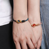 Bracelet Lune et Soleil pour Couple – Symbole d'Union - Biloria