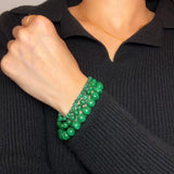 Bracelet Malachite – Bijou Artisanal en Pierre Naturelle - Biloria