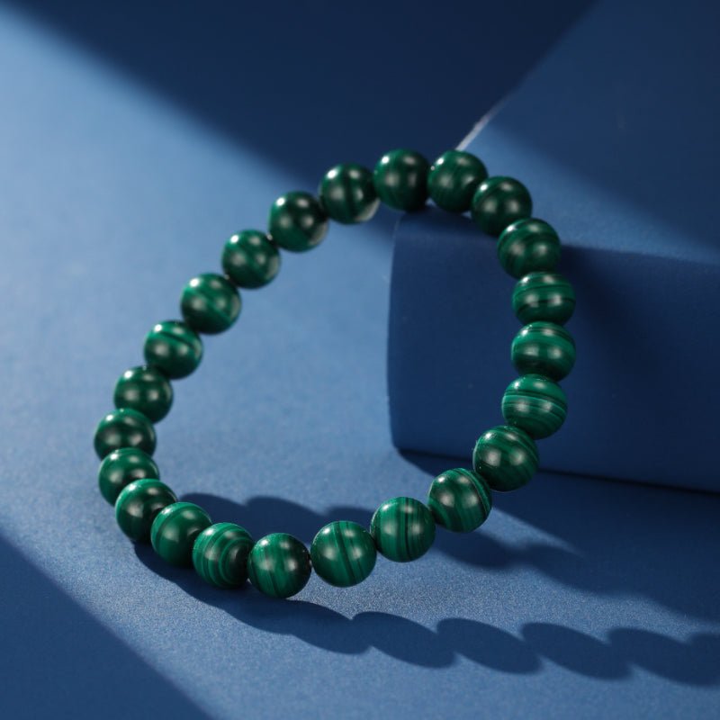 Bracelet Malachite Pierre Naturelle Protection Émotionnelle - Biloria