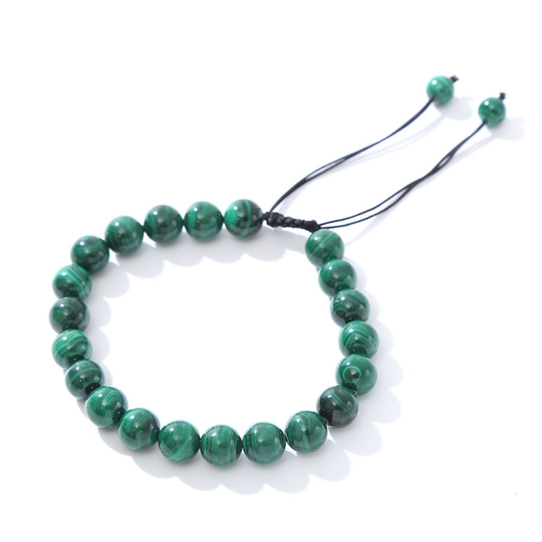 Bracelet Malachite Vert – Protection et Transformation - Biloria