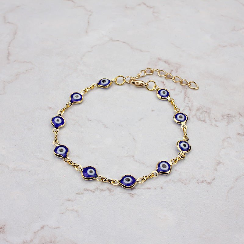 Bracelet Mauvais Œil Protecteur – Porte-Bonheur Luna Guard - Biloria