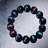 Bracelet Obsidienne Arc-en-Ciel – Énergie et Protection - Biloria