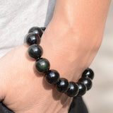 Bracelet Obsidienne Arc-en-Ciel – Énergie et Protection - Biloria
