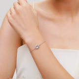 Bracelet Pierre de Lune Argent 925 – Bijou Féminin pour l'Intuition - Biloria