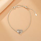 Bracelet Pierre de Lune Argent Arbre de Vie 22 cm - Biloria