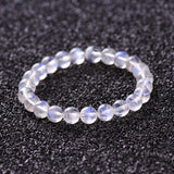Bracelet Pierre de Lune Bleue Océan – Intuition et Féminité - Biloria
