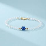 Bracelet Pierre de Lune et Disthène – Harmonie Céleste - Biloria