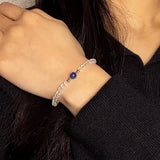 Bracelet Pierre de Lune et Disthène – Harmonie Céleste - Biloria