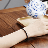 Bracelet Rouge et Noir Dragon Fil Rouge Couple ou Ami - Biloria