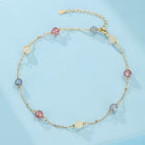 Bracelet spirituel Labradorite Quartz Fraise Citrine - Biloria