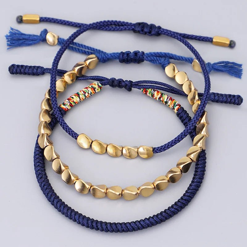 Bracelet Tibétain Cuivre : Équilibre et Protection Spirituelle - Biloria