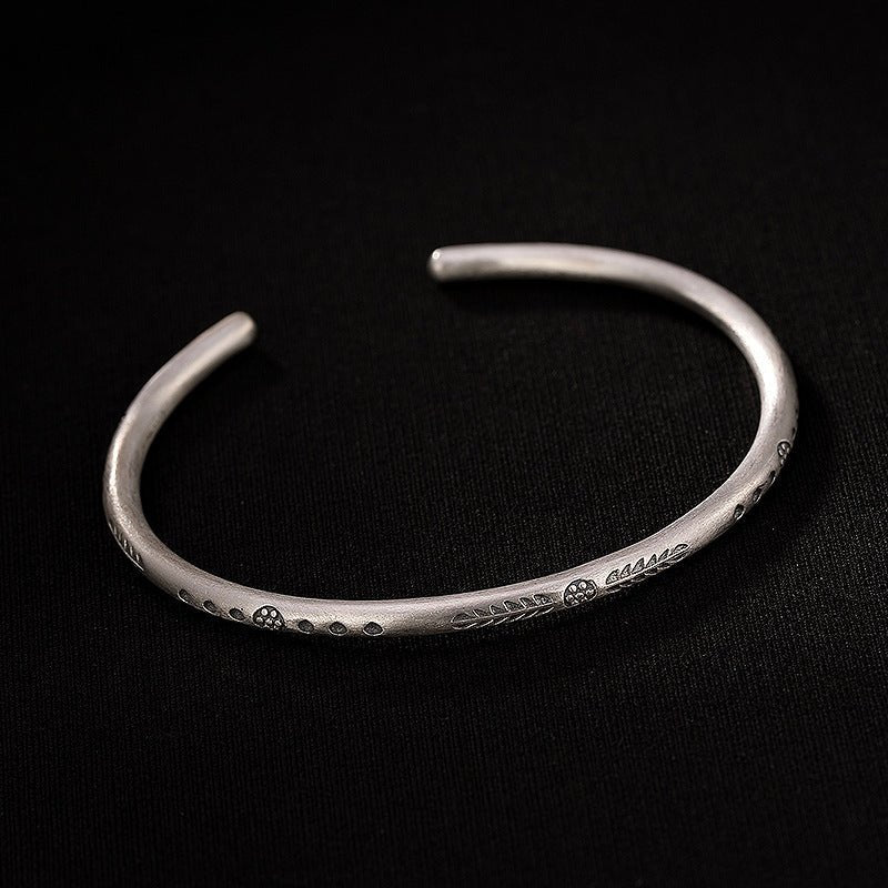 Bracelet Tibétain Trio : Symbole de Résilience et Pierre de Lave - Biloria