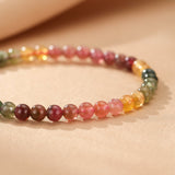 Bracelet Tourmaline Arc-en-Ciel en Pierres Naturelles - Biloria