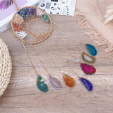 Capteur de Soleil Arbre de Vie en Agate – Harmonie Spirituelle - Biloria
