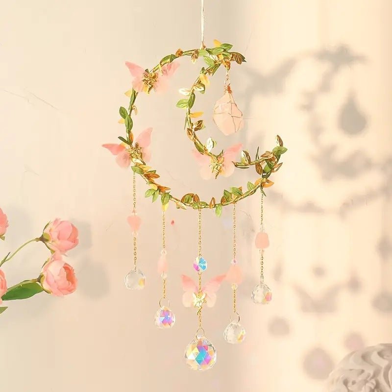 Capteur de Soleil Jardin Quartz Rose et Clair - Biloria
