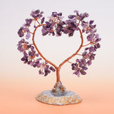 Cœur Arbre de Vie en Pierres Naturelles – Harmonie et Amour - Biloria