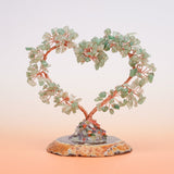 Cœur Arbre de Vie en Pierres Naturelles – Harmonie et Amour - Biloria