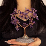 Cœur Arbre de Vie en Pierres Naturelles – Harmonie et Amour - Biloria