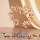 Cœur Arbre de Vie en Pierres Naturelles – Harmonie et Amour - Biloria