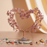 Cœur Arbre de Vie en Pierres Naturelles – Harmonie et Amour - Biloria