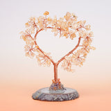 Cœur Arbre de Vie en Pierres Naturelles – Harmonie et Amour - Biloria