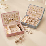 Coffret de Rangement à Bijoux en Velours – Format Compact 16,5 cm - Biloria