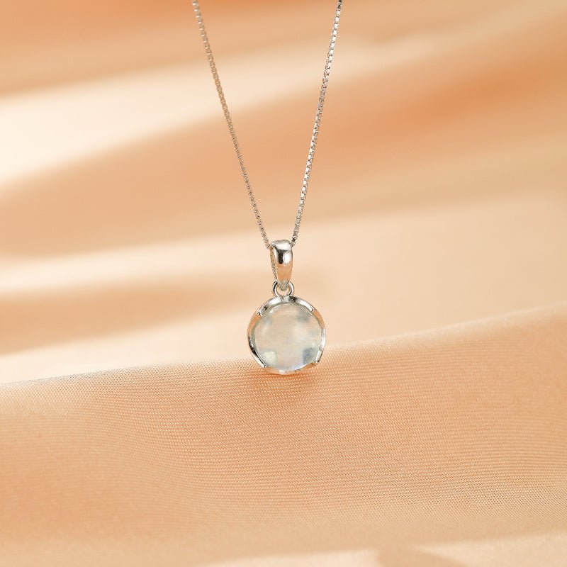 Collier Aigue-Marine Argent 925 – Pierre Naturelle Apaisante - Biloria
