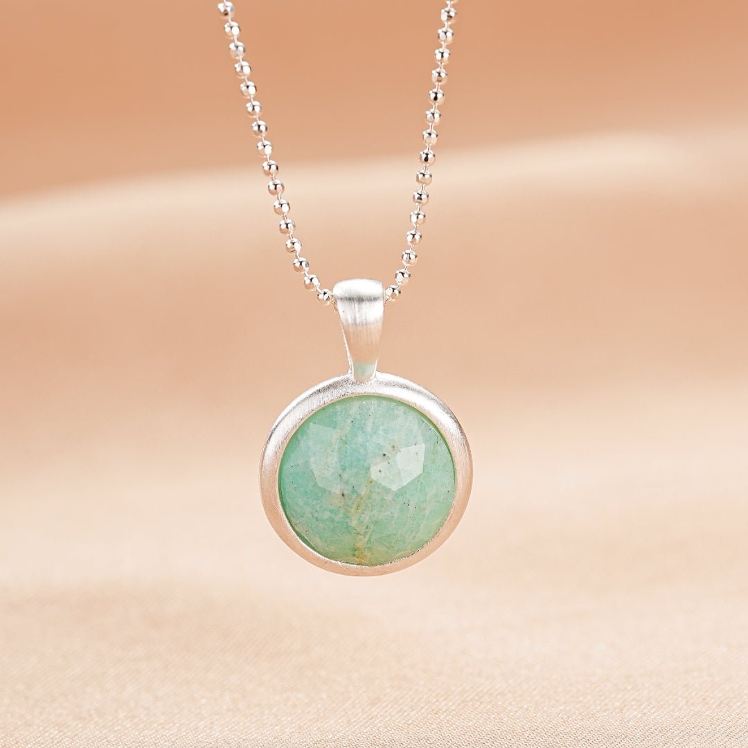 Collier Amazonite ou Lapis-Lazuli : Sérénité et Sagesse - Biloria
