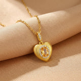 Collier Améthyste Citrine Topaze Péridot Grenat Œil du Crépuscule - Biloria