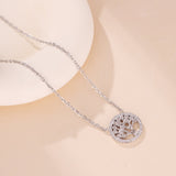 Collier Arbre de Vie Argent 925 avec Zircon - Biloria