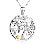 Collier Arbre de Vie Argent 925 – Symbole de Croissance et d'Affection - Biloria