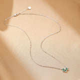 Collier Argent Malachite Cheval – Force et Élégance - Biloria