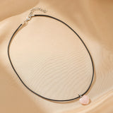 Collier Cœur en Quartz Rose pour le Télétravail - Biloria