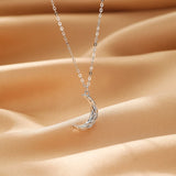 Collier Couple Soleil Lune Éternels Argent 925 - Biloria